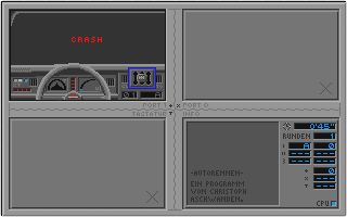 Autorennen atari screenshot